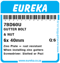 7BD60 - Gutter Bolt -7BD60_Label_T